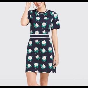 Draper James Magnolia Dress Knit Navy SM